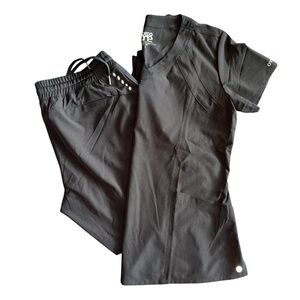 Barco One Black Scrub Set